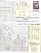 Schema punto croce Long Talk Much 03