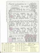 Schema punto croce Long Talk Much 04