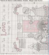 Schema punto croce Love 02