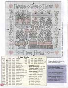 Schema punto croce Love And Friendship 03