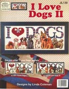 Schema punto croce Love Dog 01