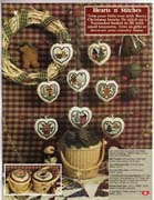 Schema punto croce Mini Corazones Country 01