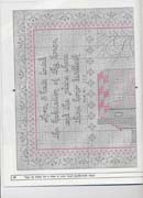 Schema punto croce Motivi Country 09