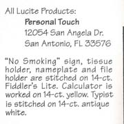 Schema punto croce Office Sweet Office 07