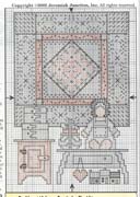 Schema punto croce Quadro Disegni 2