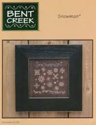 Schema punto croce Snowman 01