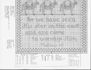 Schema punto croce Star Of Bethlehem 04