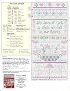 Schema punto croce Stitched With Love 04