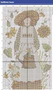 Schema punto croce Sunflower Susan 02