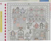 Schema punto croce Tea Time Sampler 02