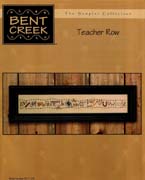 Schema punto croce Teacher Row 01