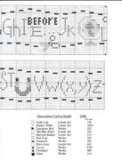 Schema punto croce Teacher Row 03