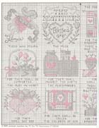 Schema punto croce The Beatitudes 02