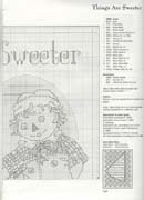 Schema punto croce Things Are Sweeter 05