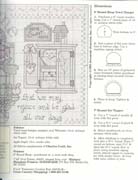 Schema punto croce Welcome Sampler 03