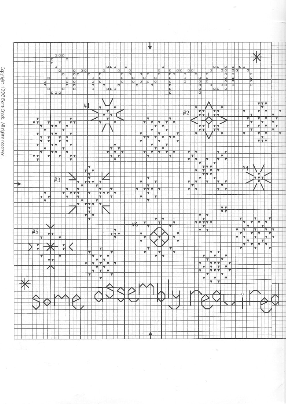 Schema punto croce Snowman 02