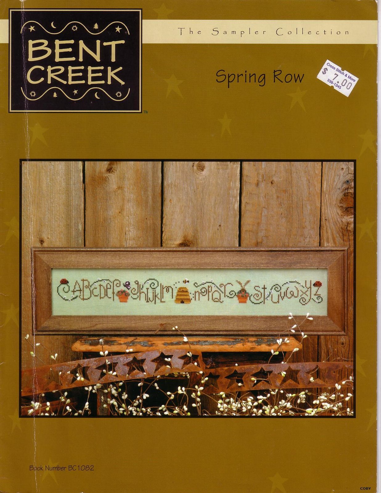 Schema punto croce Spring Row 01