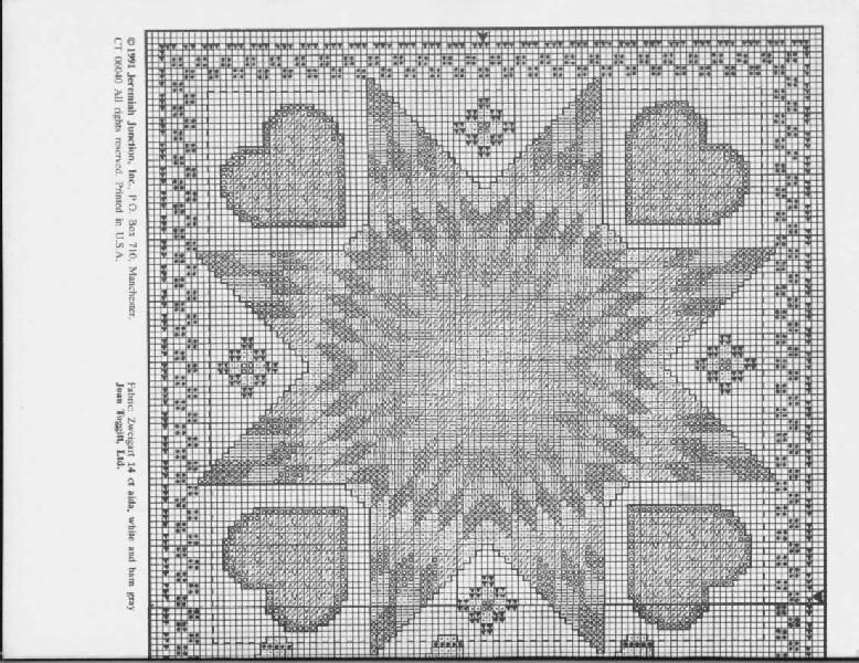 Schema punto croce Star Of Bethlehem 03