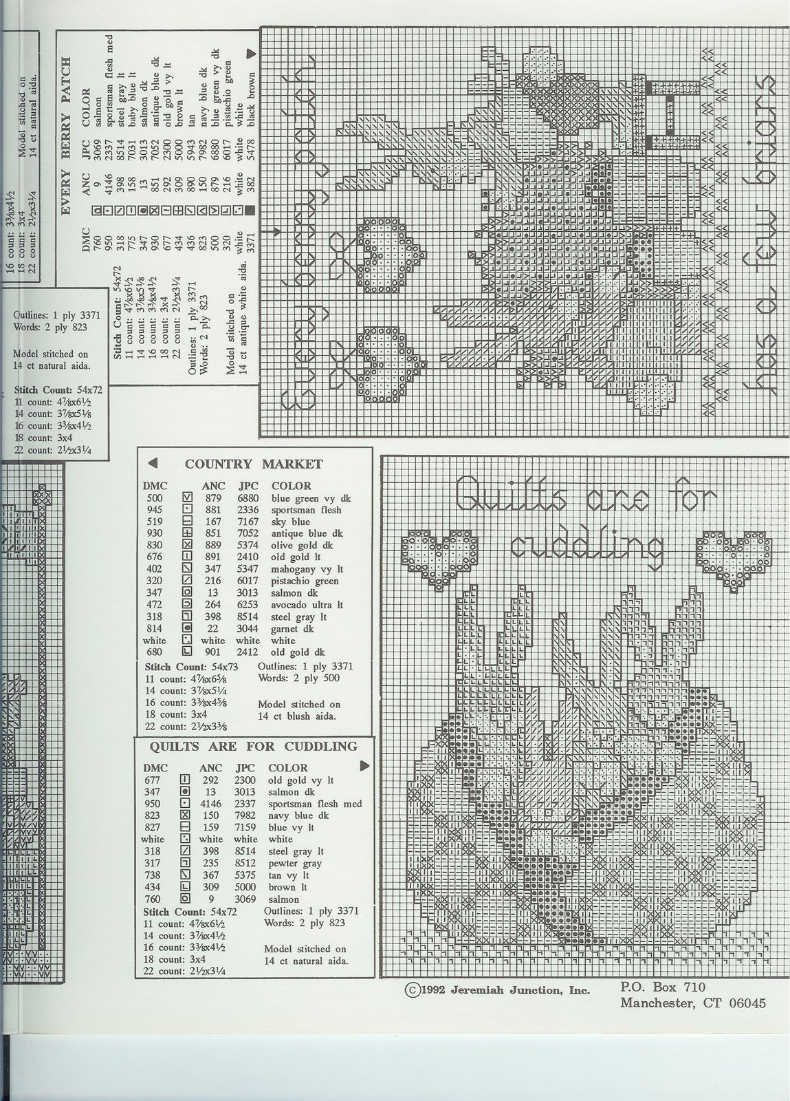 Schema punto croce The Bunnie Hutch 07