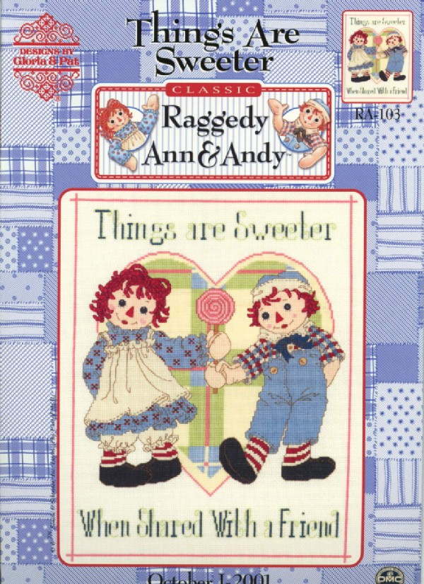 Schema punto croce Things Are Sweeter 01