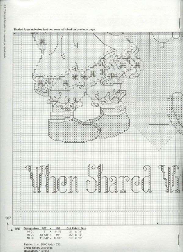 Schema punto croce Things Are Sweeter 03