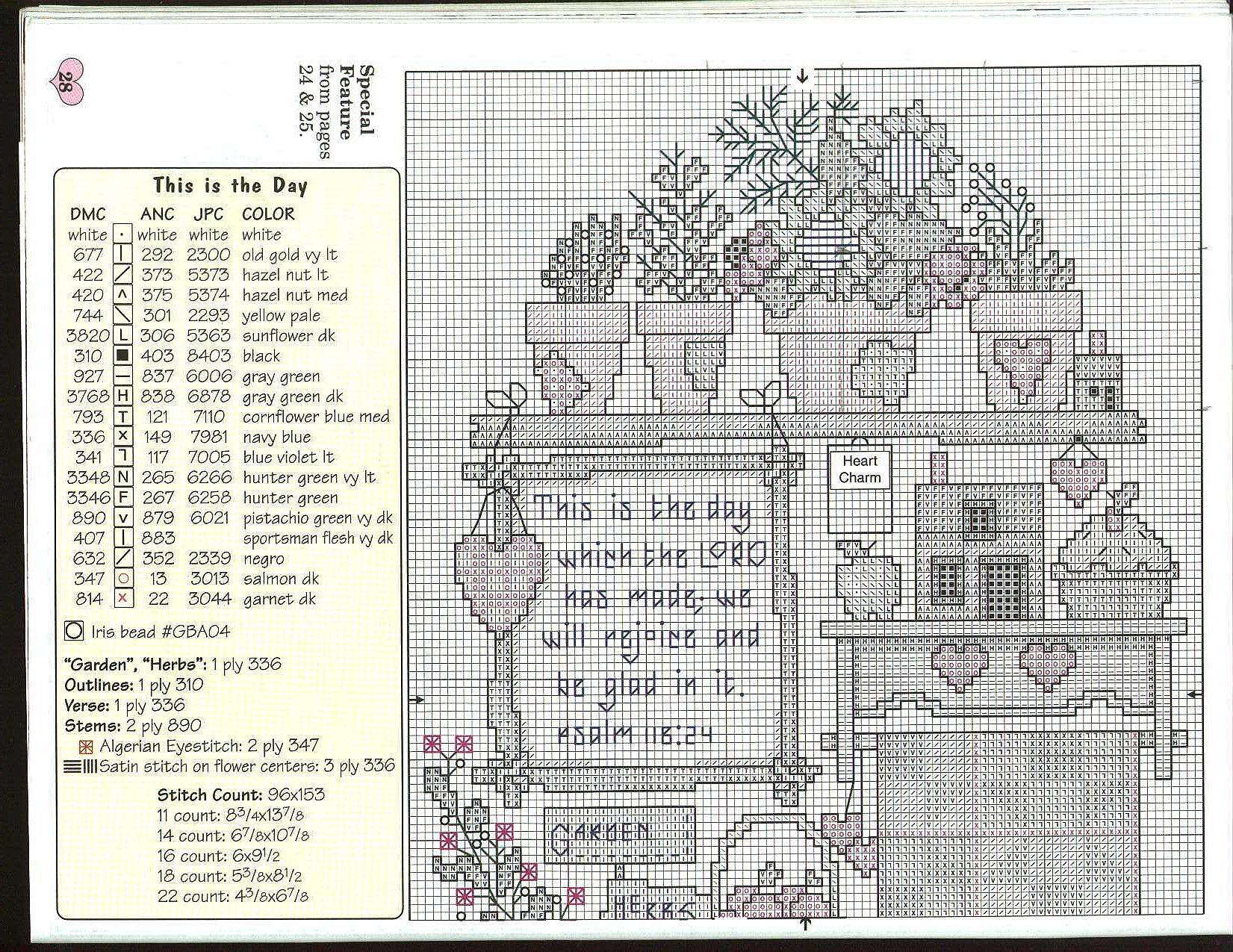 Schema punto croce This The Day 03