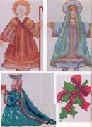 Schema punto croce Santi