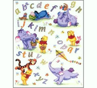 Schema punto croce Abc 0