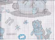 Schema punto croce Abc 4 