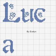 Schema punto croce Luca2