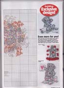 Schema punto croce Orso2