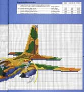 Schema punto croce aereo4