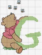 Schema punto croce Winnie G