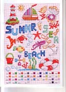 Schema punto croce Disegnini