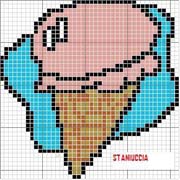 Schema punto croce Gelato