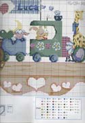 Schema punto croce trenino11