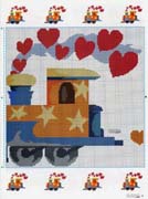 Schema punto croce trenino3