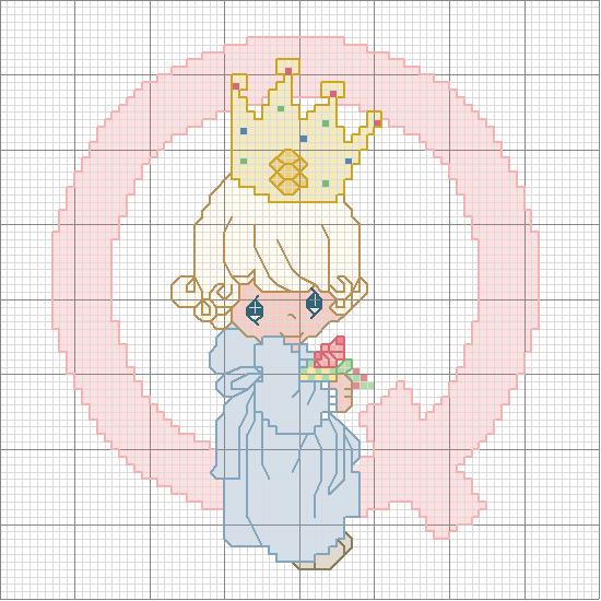 Schema punto croce Alfa q