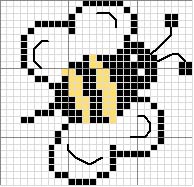 Schema punto croce Apetta