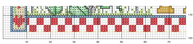 Schema punto croce Quadro2