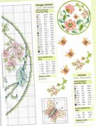 Schema punto croce Fiore Cinese2