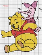 Schema punto croce Winnie3
