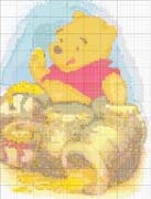Schema punto croce Winnie5
