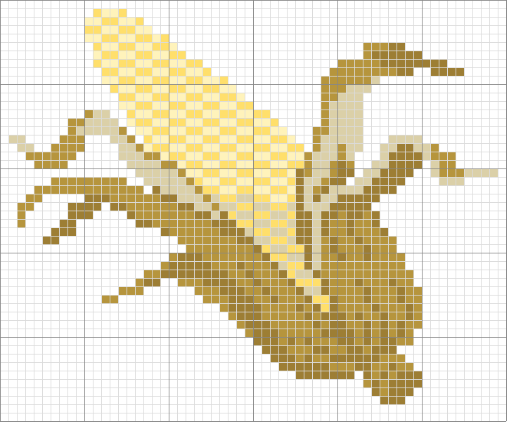 Schema punto croce Mais