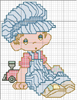 Schema punto croce bimbo1