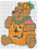 Schema punto croce Winnie-halloween