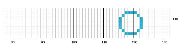 Schema punto croce Angioletto3