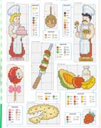 Schema punto croce Cuochi2