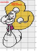 Schema punto croce Didll B