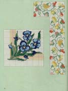 Schema punto croce Fiore10